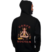 Load image into Gallery viewer, Shirts Pullover Hoodies, Unisex / Small / Black Carpe Noctem
