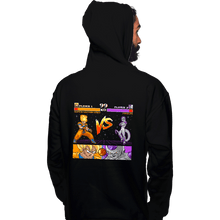 Load image into Gallery viewer, Shirts Pullover Hoodies, Unisex / Small / Black Goku VS Frieza

