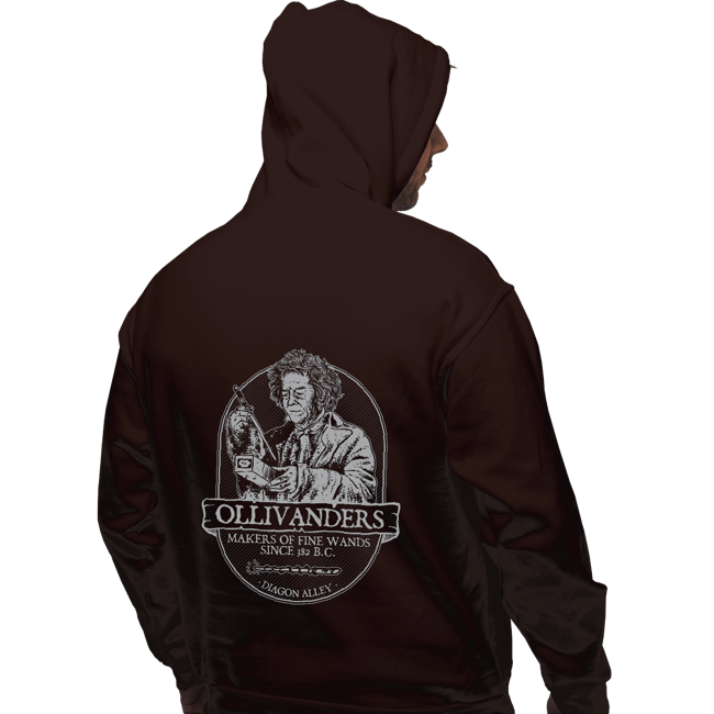Secret_Shirts Pullover Hoodies, Unisex / Small / Dark Chocolate Ollivander's Fine Wands