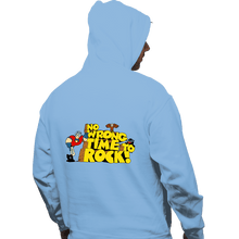 Load image into Gallery viewer, Daily_Deal_Shirts Pullover Hoodies, Unisex / Small / Royal Blue No Wrong Time To Rock!
