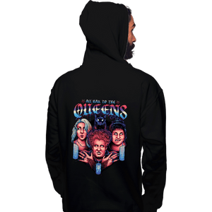 Daily_Deal_Shirts Pullover Hoodies, Unisex / Small / Black Queens Of Halloween