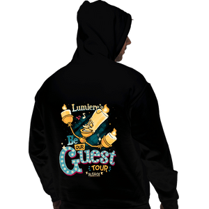 Daily_Deal_Shirts Pullover Hoodies, Unisex / Small / Black Be Our Guest Tour