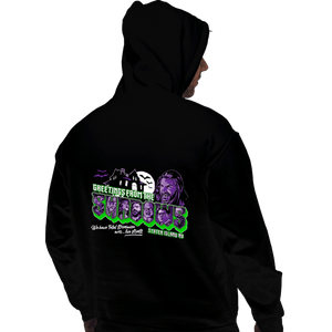 Daily_Deal_Shirts Pullover Hoodies, Unisex / Small / Black Greetings From The Shadows