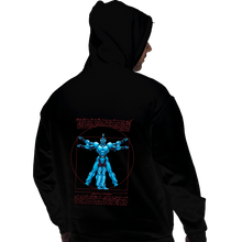 Load image into Gallery viewer, Daily_Deal_Shirts Pullover Hoodies, Unisex / Small / Black Vitruvian Bio Boost Armor
