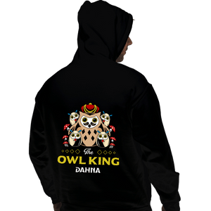 Shirts Pullover Hoodies, Unisex / Small / Black The Owl King