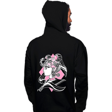 Load image into Gallery viewer, Shirts Pullover Hoodies, Unisex / Small / Black Magical Lock and Time Key II
