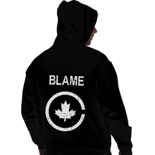 Load image into Gallery viewer, Shirts Pullover Hoodies, Unisex / Small / Black Blame Canada
