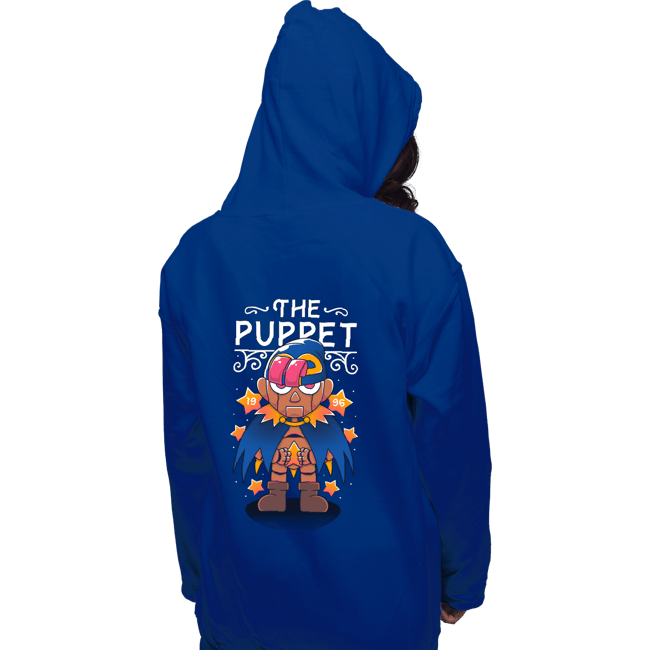 Secret_Shirts Pullover Hoodies, Unisex / Small / Royal Blue The Puppet
