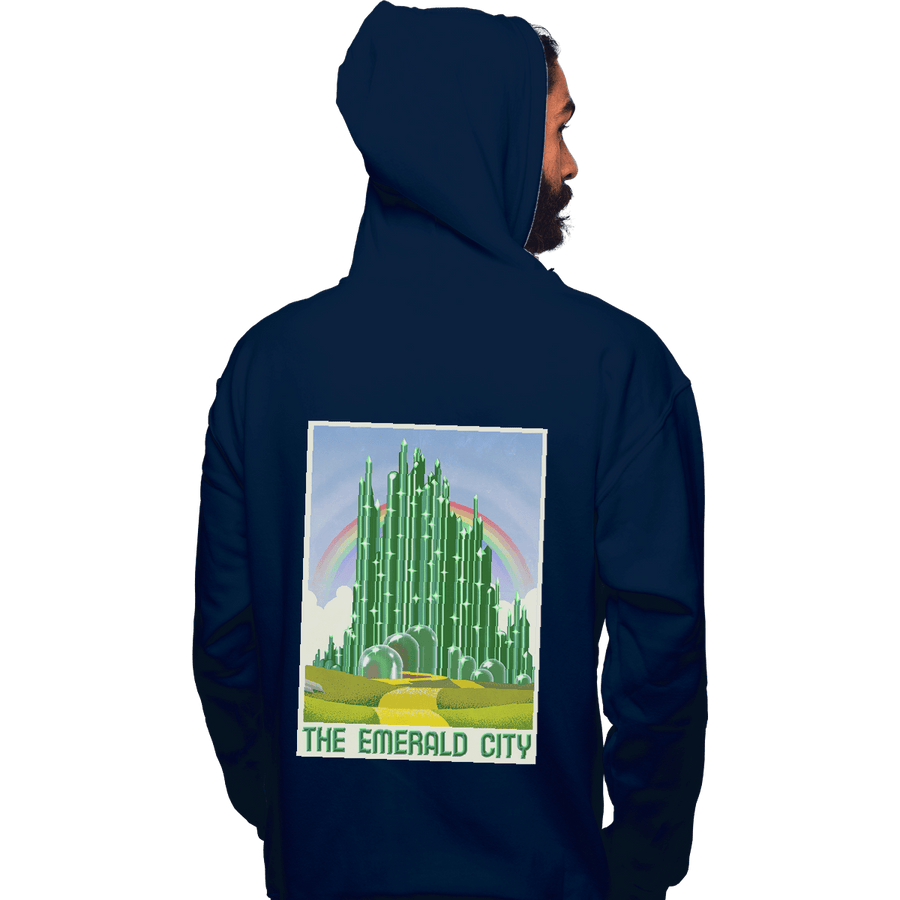 Shirts Pullover Hoodies, Unisex / Small / Navy Visit The Emerald City