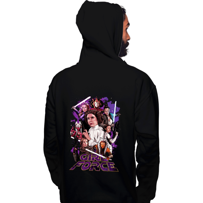 Shirts Pullover Hoodies, Unisex / Small / Black Girl Force