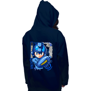 Secret_Shirts Pullover Hoodies, Unisex / Small / Navy A Metal Hero