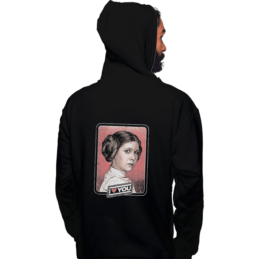 Shirts Pullover Hoodies, Unisex / Small / Black I Love You