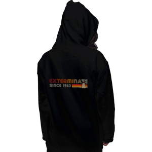 Daily_Deal_Shirts Pullover Hoodies, Unisex / Small / Black Exterminate Since 1963