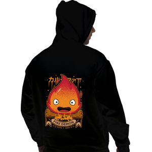 Shirts Pullover Hoodies, Unisex / Small / Black The Fire Demon