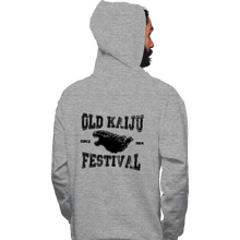 Load image into Gallery viewer, Shirts Pullover Hoodies, Unisex / Small / Sports Grey Old Kaiju Festival
