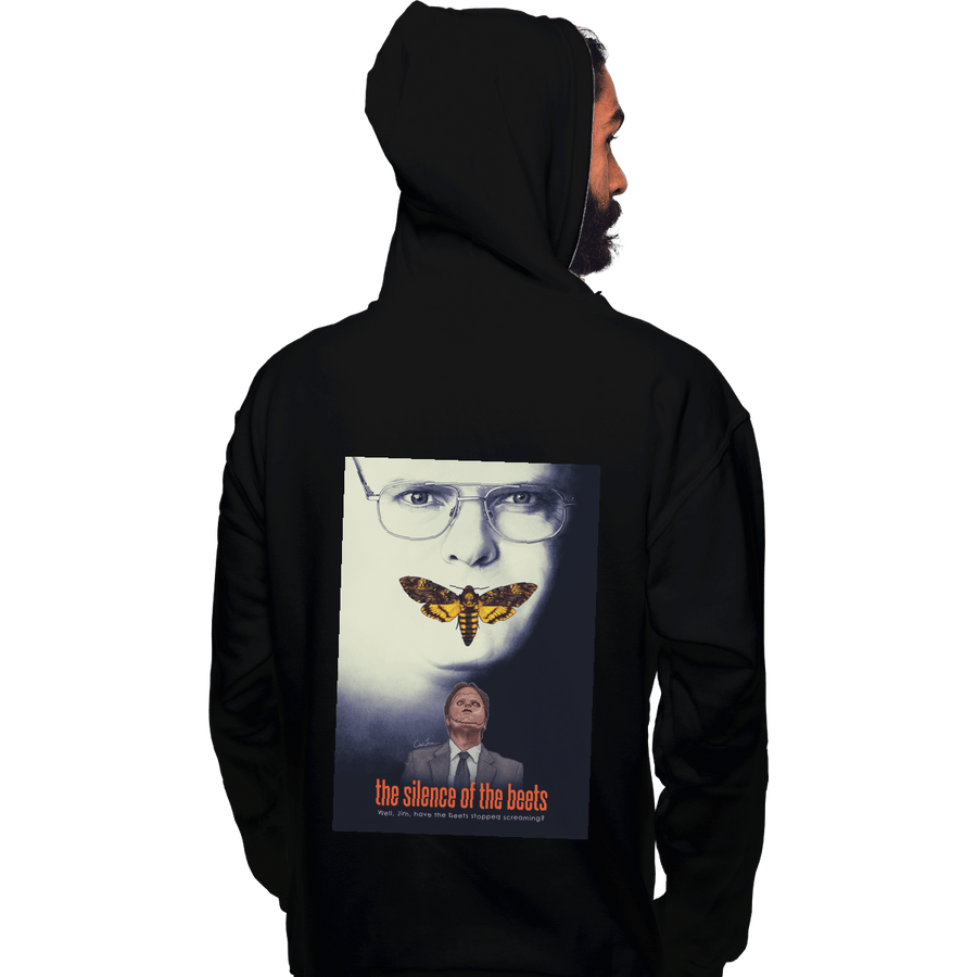 Shirts Zippered Hoodies, Unisex / Small / Black Silence Of The Beets