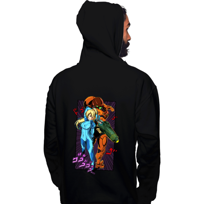 Secret_Shirts Pullover Hoodies, Unisex / Small / Black JoJo Samus
