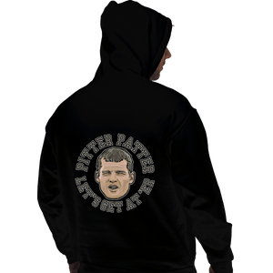 Shirts Zippered Hoodies, Unisex / Small / Black Pitter Patter