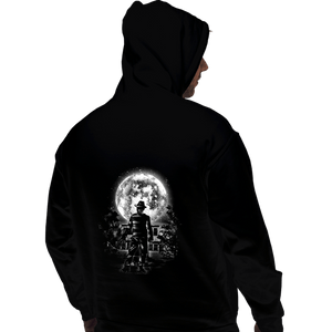 Shirts Pullover Hoodies, Unisex / Small / Black Moonlight Claw