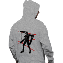 Load image into Gallery viewer, Shirts Pullover Hoodies, Unisex / Small / Sports Grey Crimson Chainsaw
