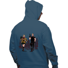 Load image into Gallery viewer, Daily_Deal_Shirts Pullover Hoodies, Unisex / Small / Indigo Blue Leon
