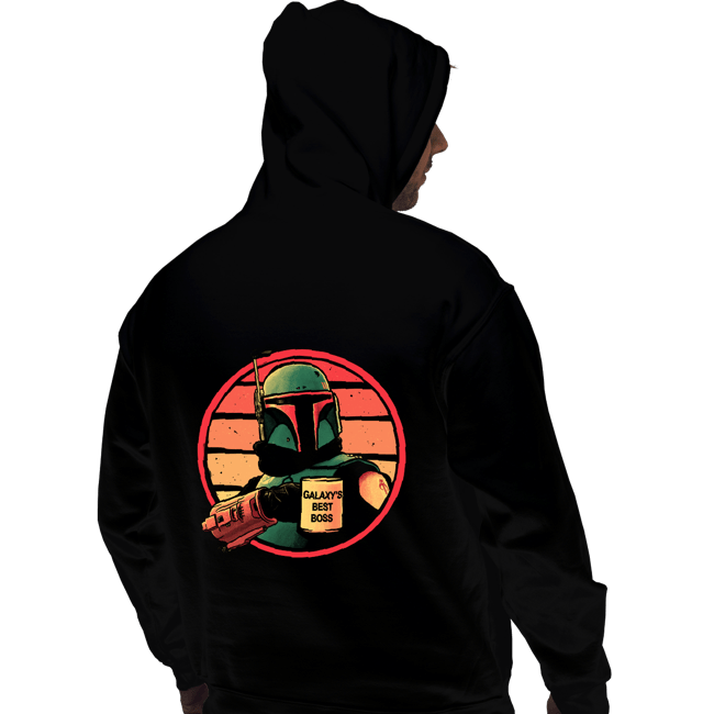Daily_Deal_Shirts Pullover Hoodies, Unisex / Small / Black Galaxy's Best Boss