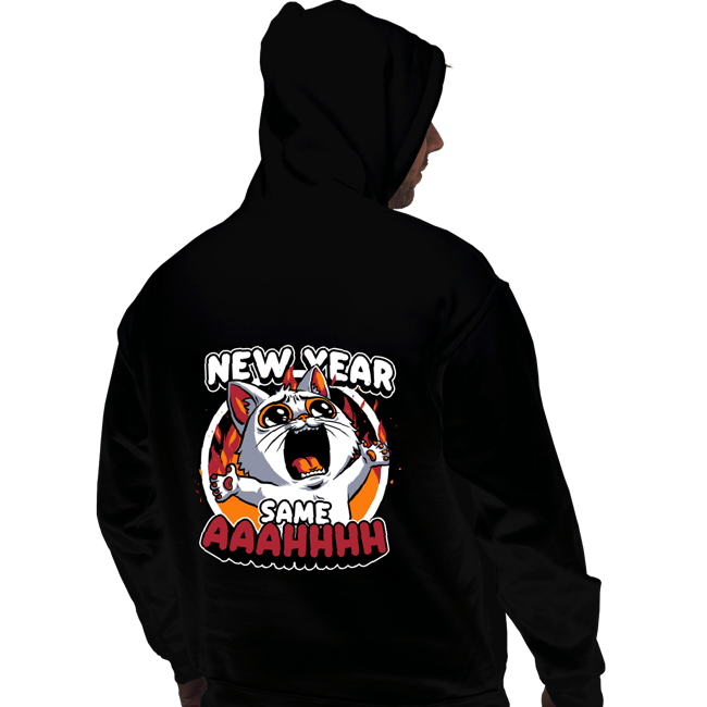 Secret_Shirts Pullover Hoodies, Unisex / Small / Black New Years Despair