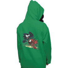Load image into Gallery viewer, Shirts Pullover Hoodies, Unisex / Small / Irish Green Echidna Vs Hedgehog
