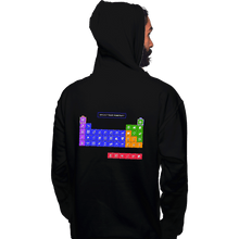 Load image into Gallery viewer, Secret_Shirts Pullover Hoodies, Unisex / Small / Black Periodic Table of Power-ups
