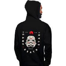 Load image into Gallery viewer, Daily_Deal_Shirts Pullover Hoodies, Unisex / Small / Black Camp Death Star
