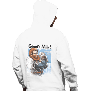 Shirts Pullover Hoodies, Unisex / Small / White Giant's Milk!