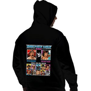 Daily_Deal_Shirts Pullover Hoodies, Unisex / Small / Black 1988 Fight Night Raw