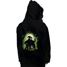 Load image into Gallery viewer, Shirts Pullover Hoodies, Unisex / Small / Black Shadow On The Moon
