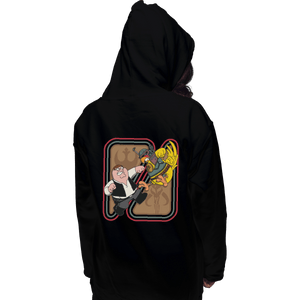 Shirts Zippered Hoodies, Unisex / Small / Black The Smuggler VS The Hunter