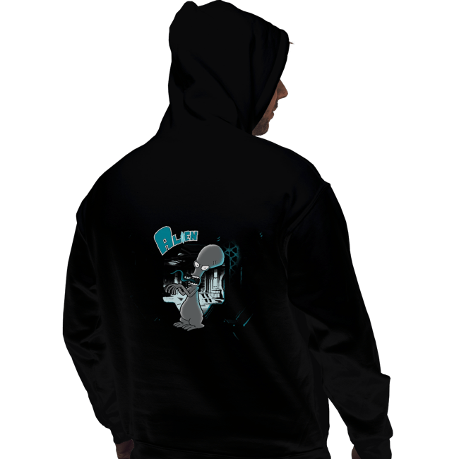 Secret_Shirts Pullover Hoodies, Unisex / Small / Black American Alien
