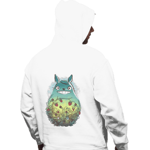 Shirts Pullover Hoodies, Unisex / Small / White Inside Forest
