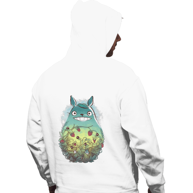 Shirts Pullover Hoodies, Unisex / Small / White Inside Forest