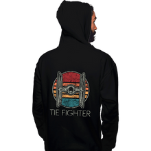 Load image into Gallery viewer, Shirts Pullover Hoodies, Unisex / Small / Black Vintage Dark Fighters
