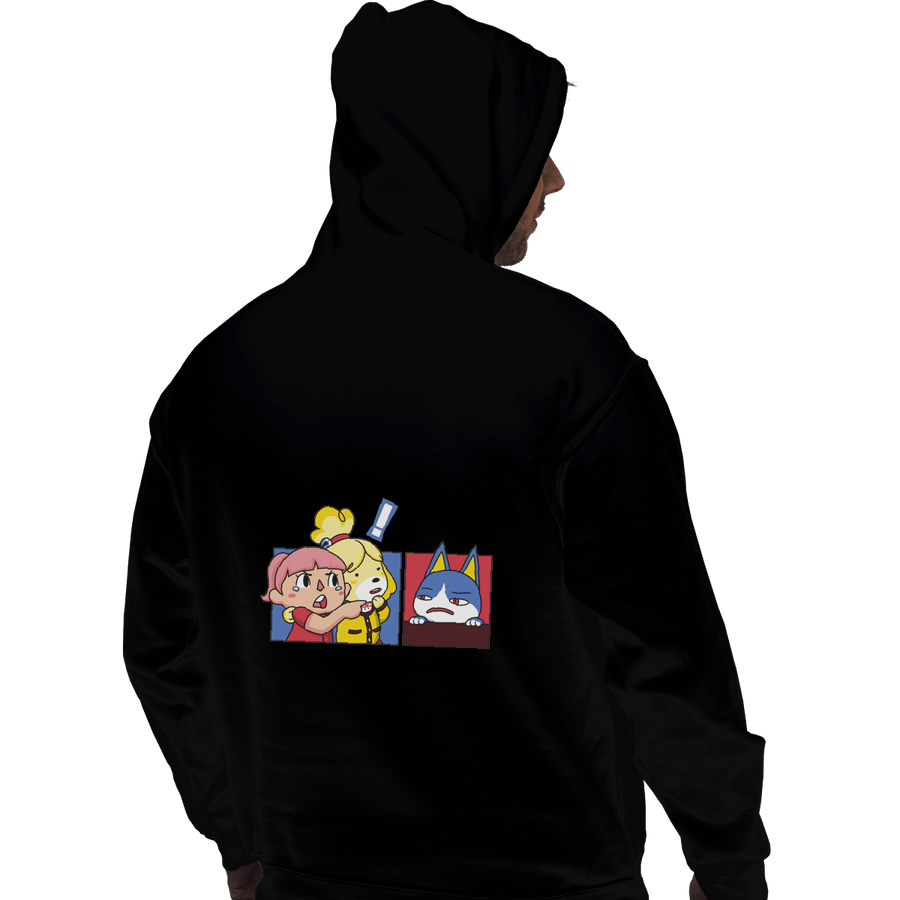 Shirts Zippered Hoodies, Unisex / Small / Black Meme Crossing