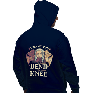 Shirts Crewneck Sweater, Unisex / Small / Navy Bend The Knee