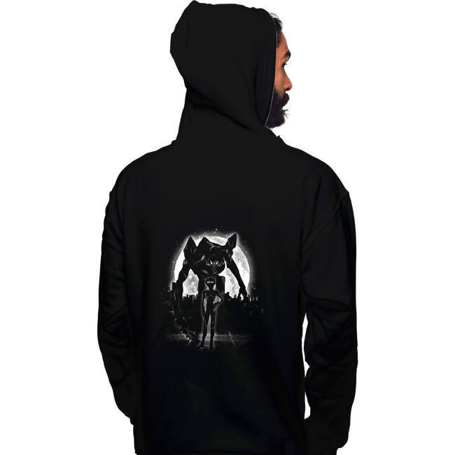 Shirts Pullover Hoodies, Unisex / Small / Black Moonlight Unit 01