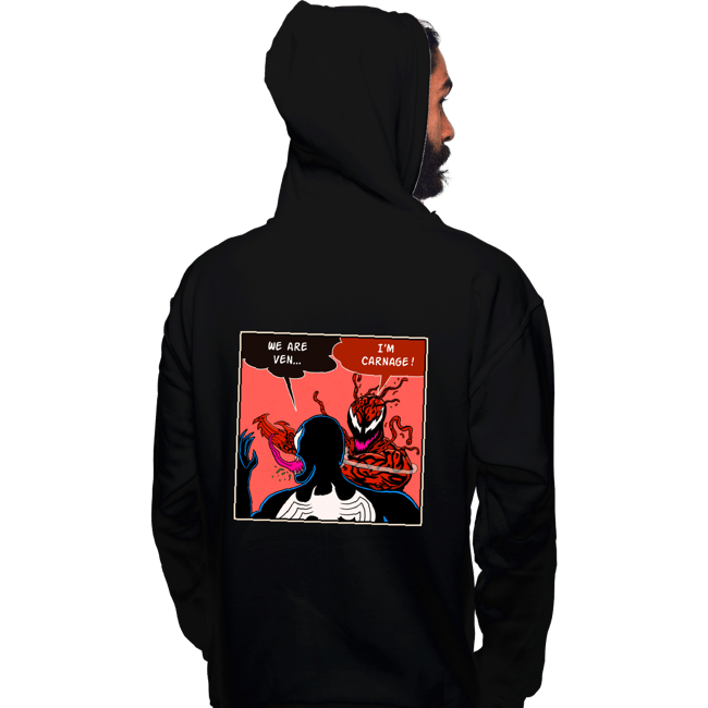 Shirts Pullover Hoodies, Unisex / Small / Black Symbiote Slap