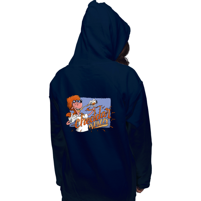 Secret_Shirts Pullover Hoodies, Unisex / Small / Navy Chedda Whizzy