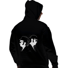 Load image into Gallery viewer, Shirts Zippered Hoodies, Unisex / Small / Black Blues Bros
