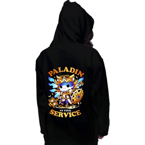 Daily_Deal_Shirts Pullover Hoodies, Unisex / Small / Black Paladin's Call