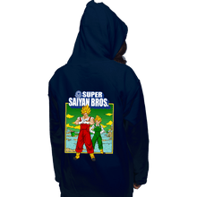 Load image into Gallery viewer, Secret_Shirts Pullover Hoodies, Unisex / Small / Navy Super S Bros
