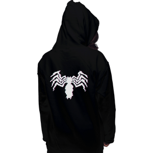 Shirts Pullover Hoodies, Unisex / Small / Black Glitch Symbiote