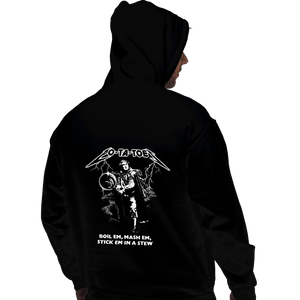 Daily_Deal_Shirts Pullover Hoodies, Unisex / Small / Black Taters