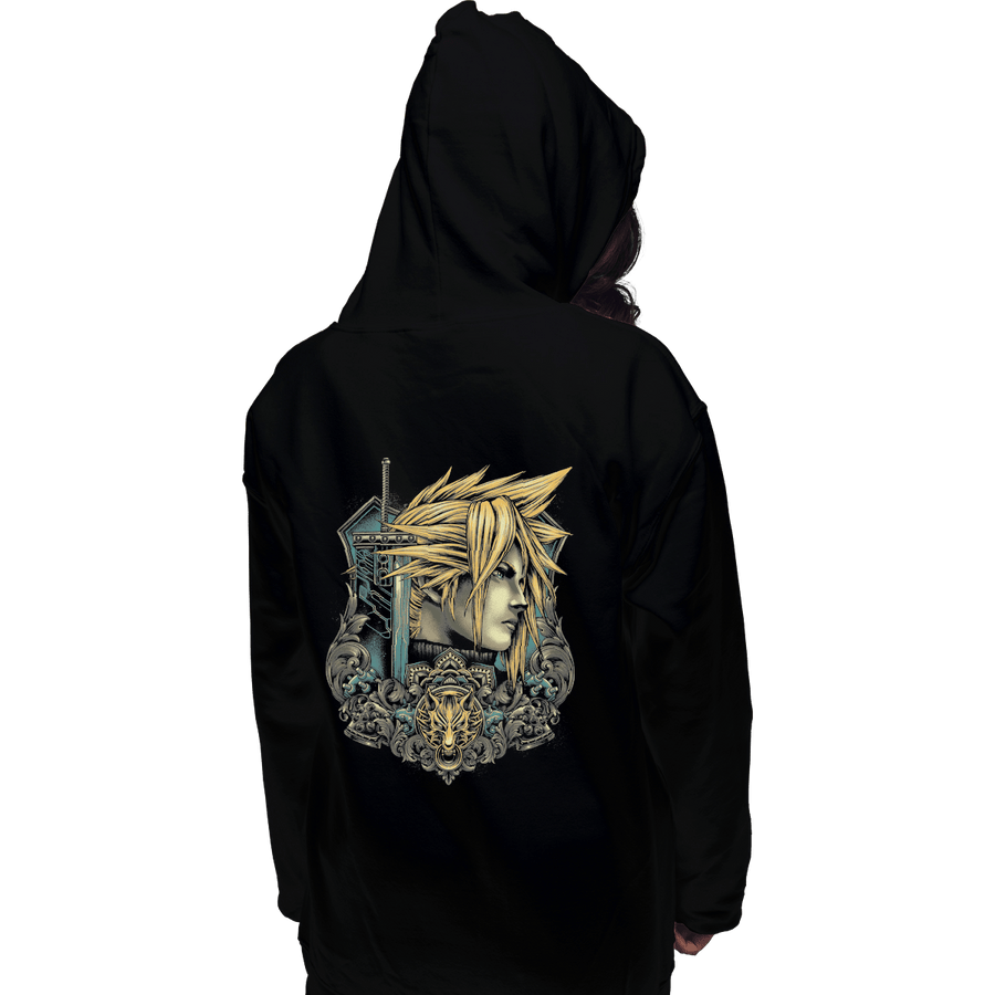 Shirts Pullover Hoodies, Unisex / Small / Black Emblem Of The Mercenary