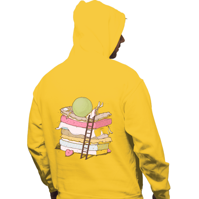 Shirts Pullover Hoodies, Unisex / Small / Gold Can't Sleep